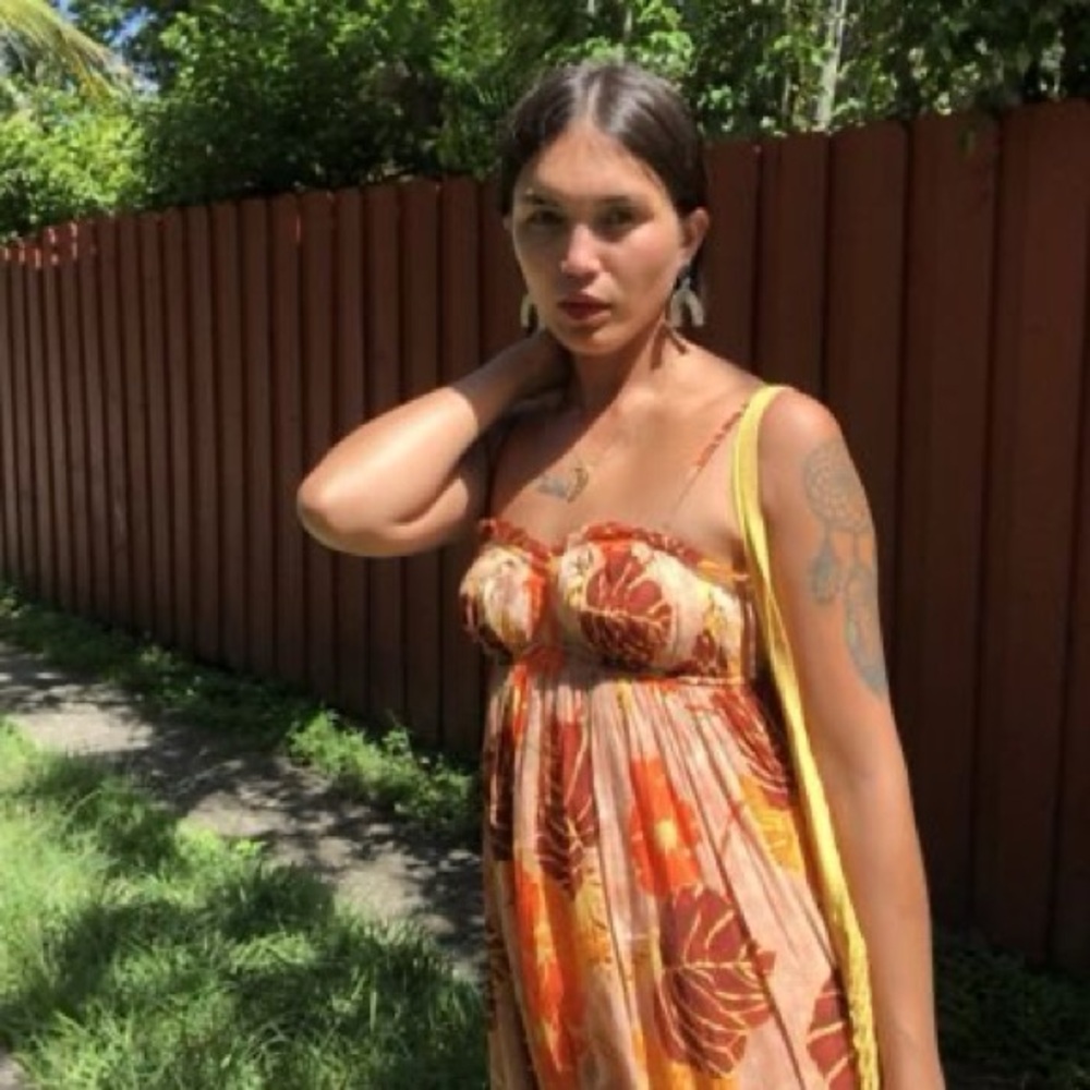 URBAN OUTFITTERS Maxi Dress Summer Spaghetti Strap